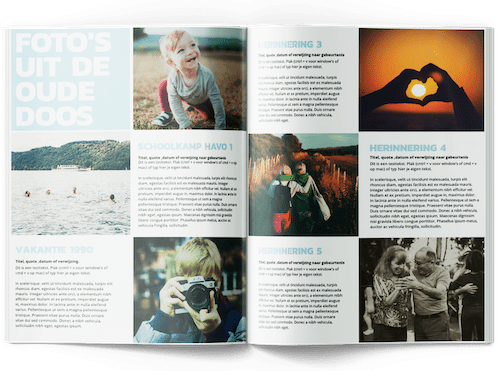 Myglossy.nl maak je eigen magazine_5 tips voor een mooi magazine_foto's en herinneringen