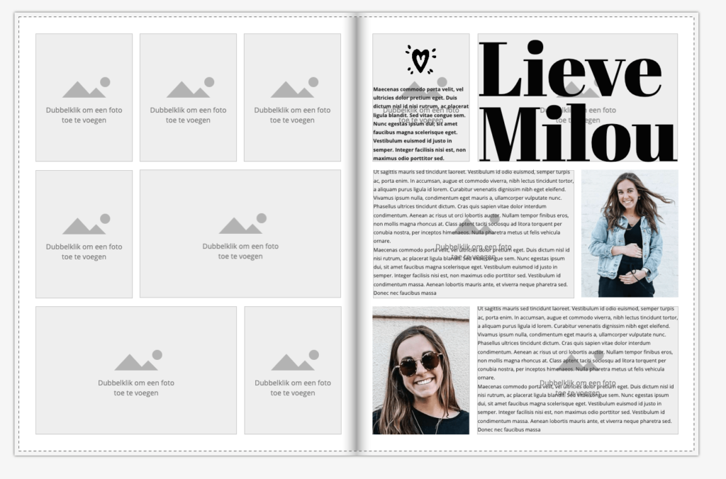 Myglossy.nl-zelf-tijdschrift-maken_Snel-mooie-layouts-maken-met-indelingen