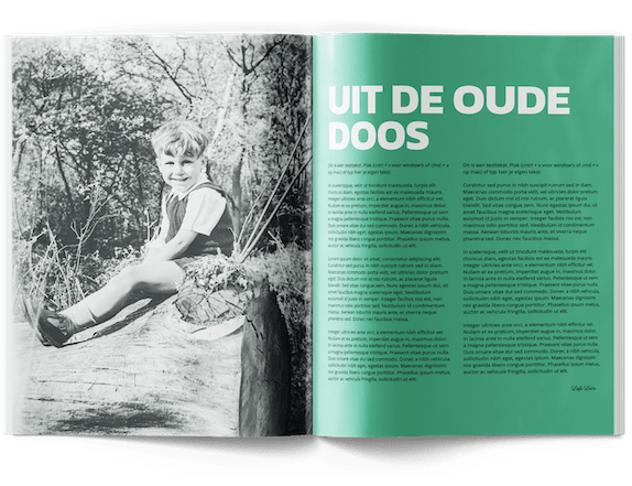 Myglossy.nl tijdschrift maken als uniek en persoonlijk Cadeau.