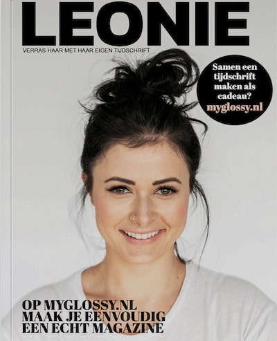 Myglossy.nl tijdschrift maken als uniek en persoonlijk Cadeau.