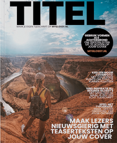 Myglossy.nl_zelf een tijdschrift maken of een eigen boek maken