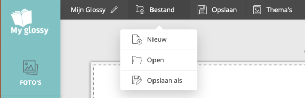 Myglossy.nl_zelf magazine maken_zelf boek maken__problemen met inloggen openen via bestand