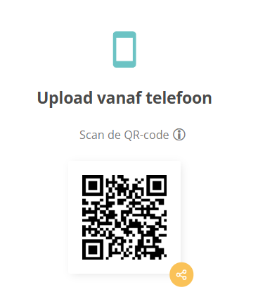 Foto's en pdf's uploaden