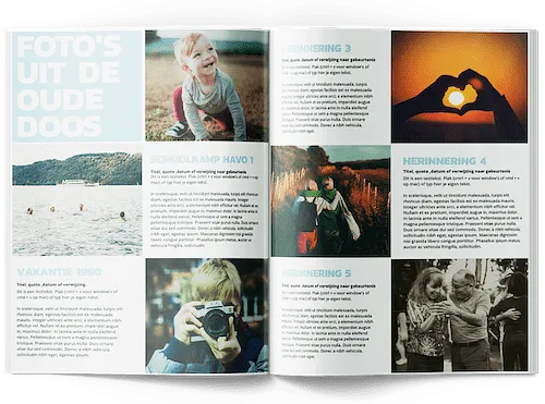 Myglossy.nl_zelf magazine maken_zelf boek maken_ vaderdag verzamel oude foto's en verhalen