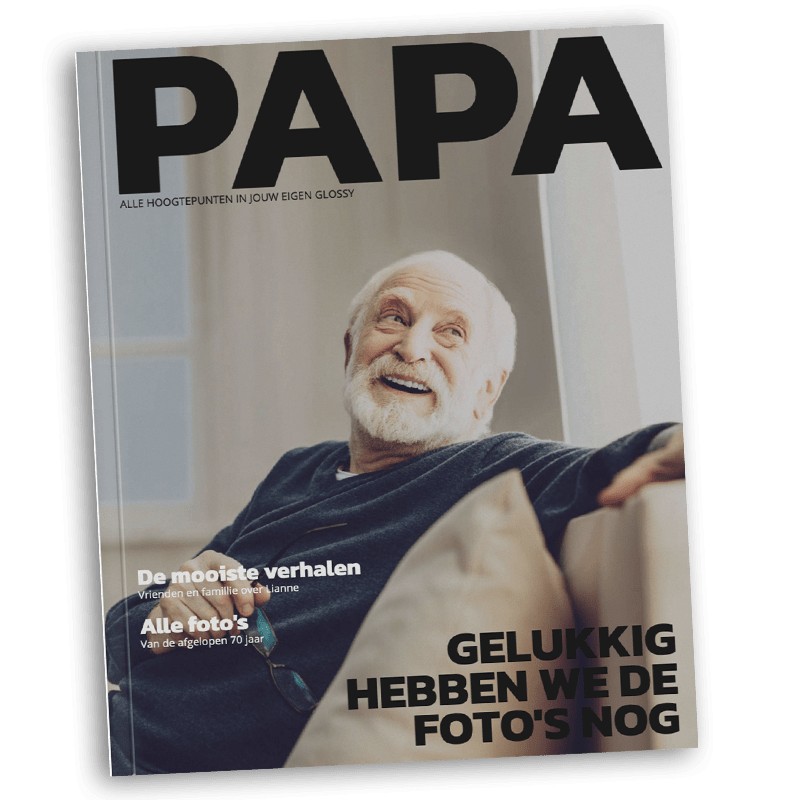 Myglossy.nl_zelf magazine maken_zelf boek maken_Cadeau Vaderdag voor hem papa