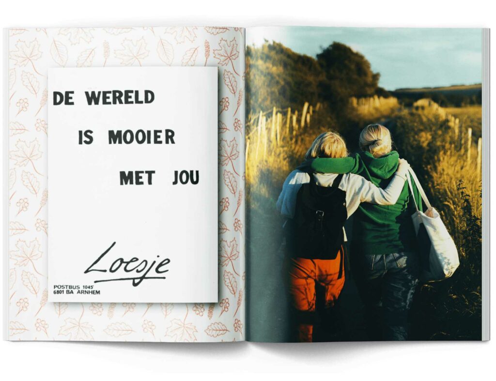 Myglossy.nl_zelf magazine maken_zelf boek maken_Pagina met Loesje spreuk maken 4