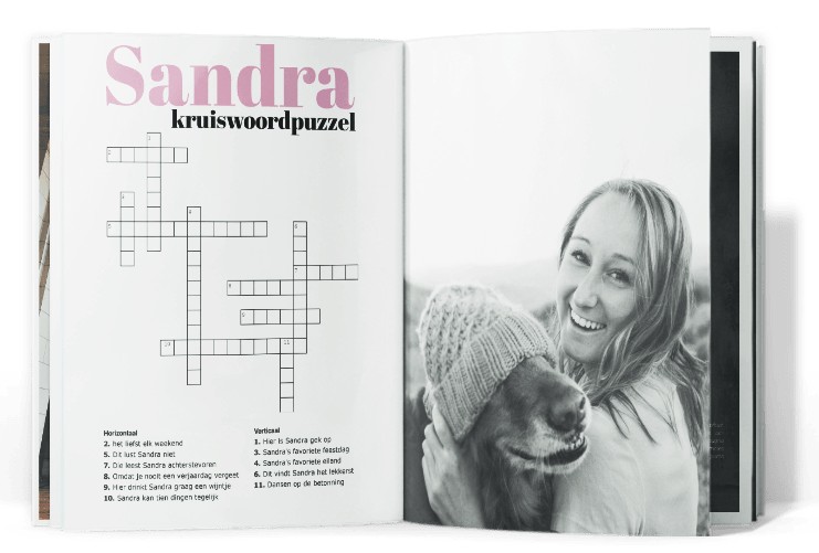 Myglossy.nl_zelf magazine maken_zelf boek maken_kruiswoordpuzzel