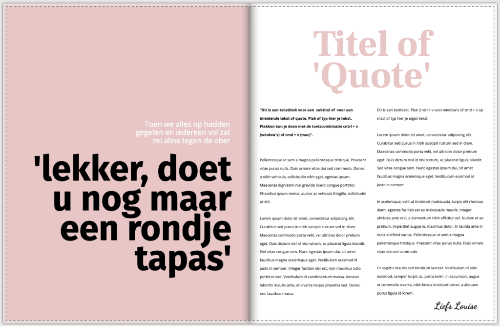 Myglossy.nl_zelf magazine maken_zelf boek maken_lettergrootte-bepalen