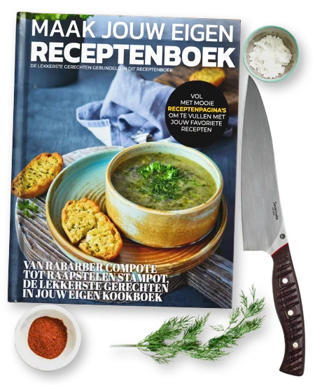 My glossy maak een eigen receptenboek met jouw favoriete recepten