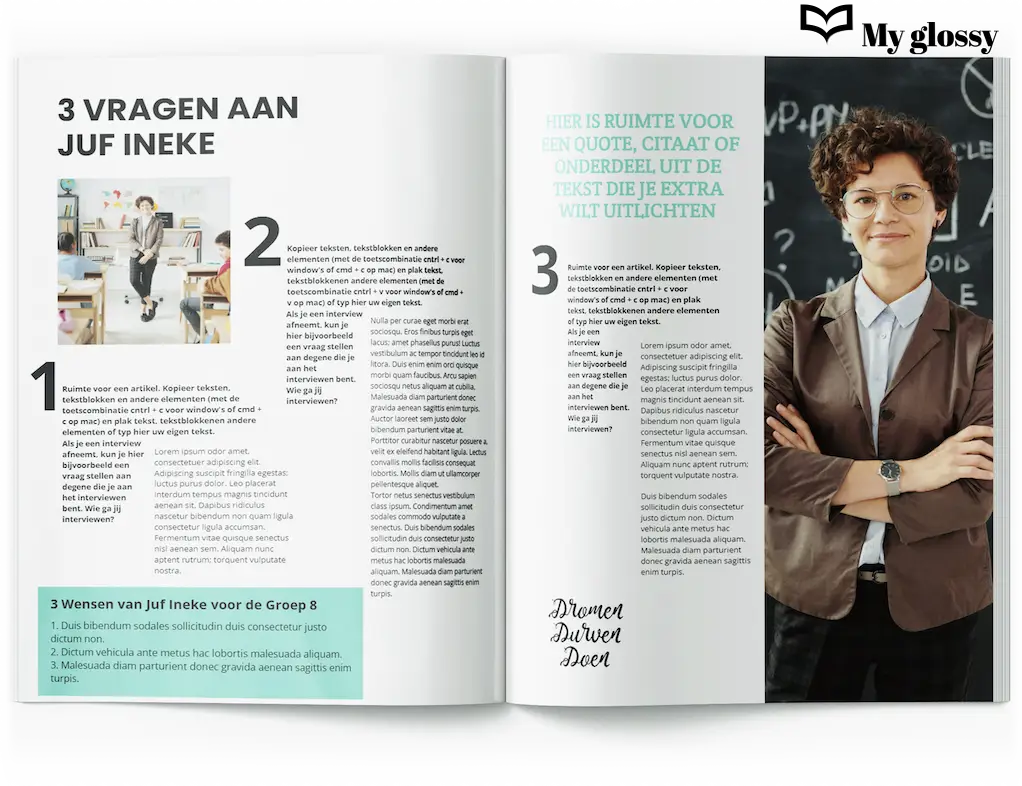 Afscheidscadeau groep 8