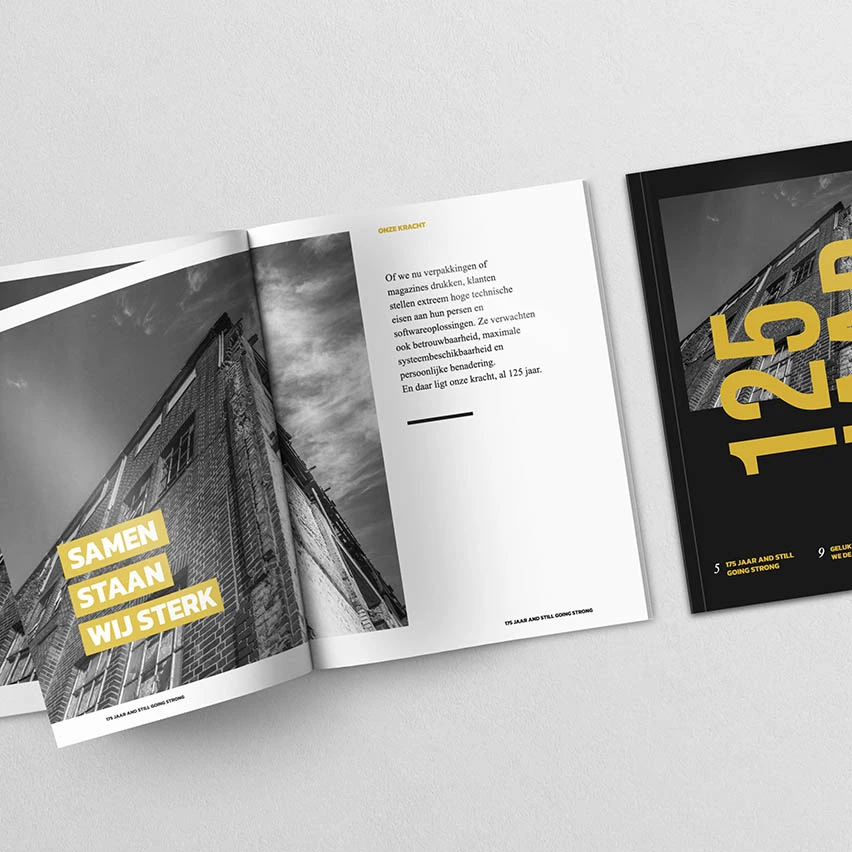 Vier jullie jubileum groots met een eigen jubileummagazine. Maak 'm nu op Myglossy.nl