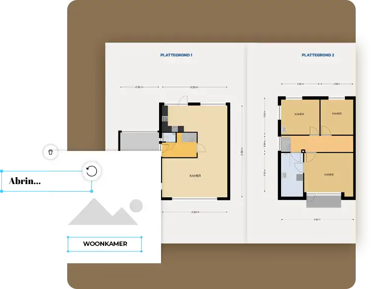 Professionele woningbrochure op Myglossy.nl. Boordevol slimme paginadesigns.