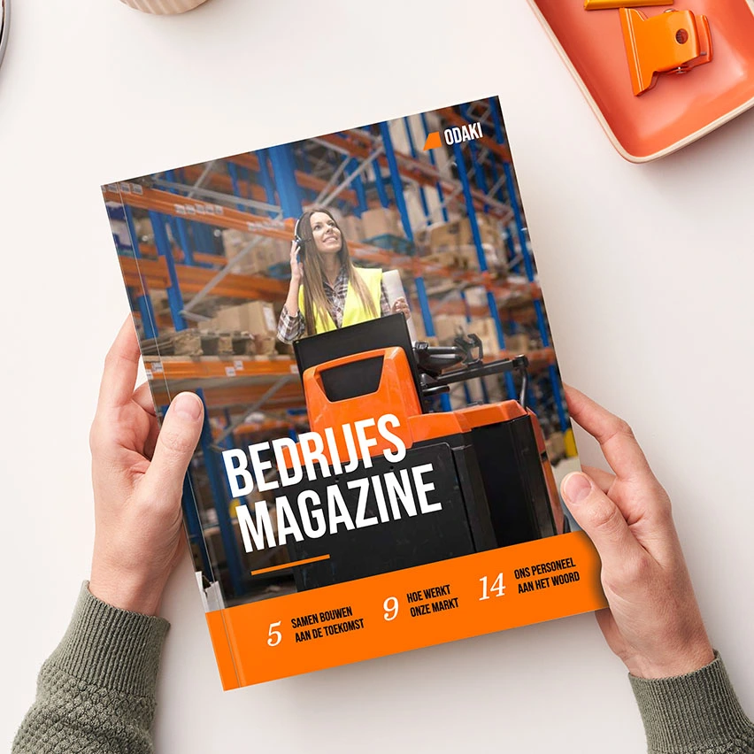 Bedrijfsmagazine maken