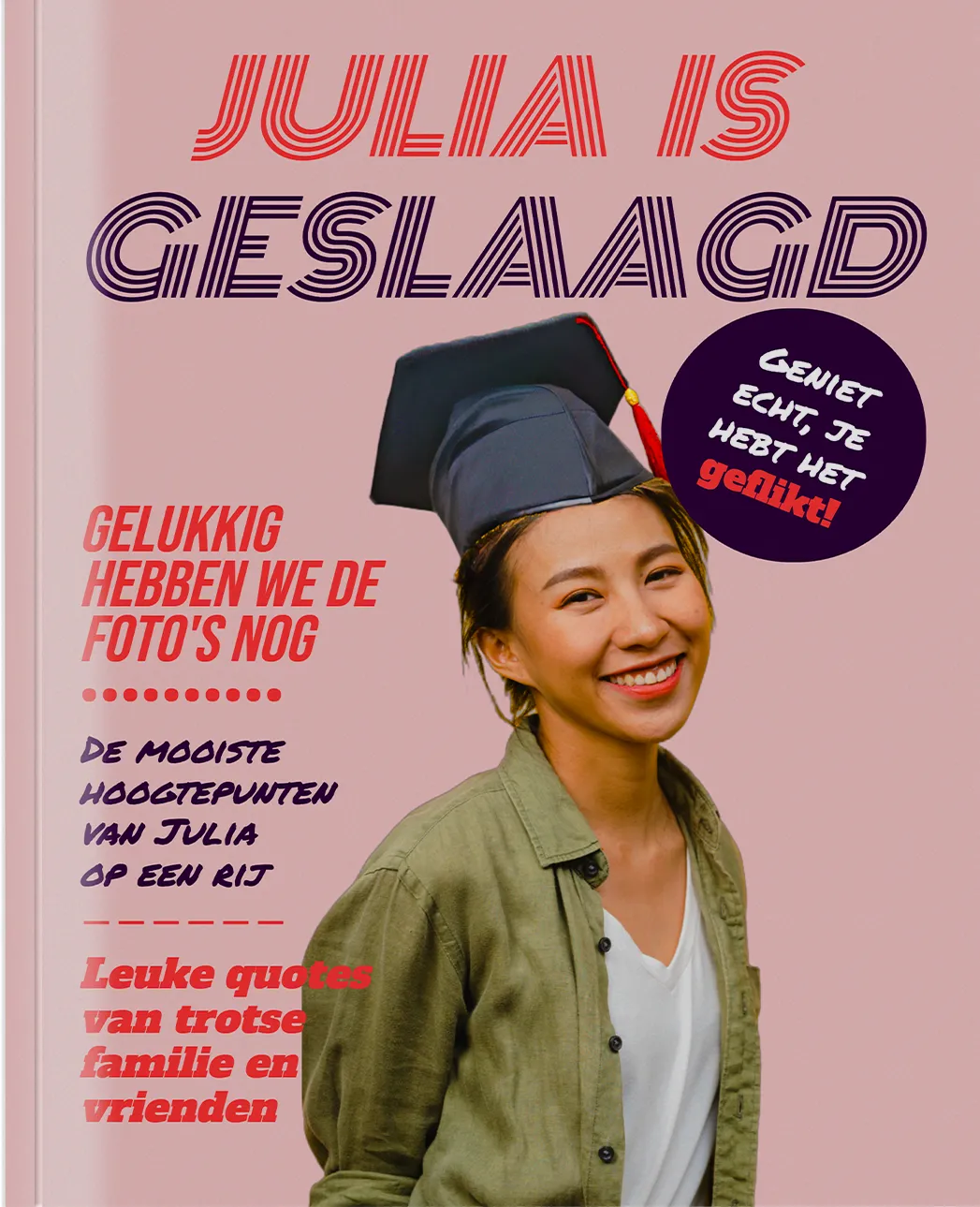 Familie, Overig, Jubileum, Mijlpaal, Geslaagd Geslaagd