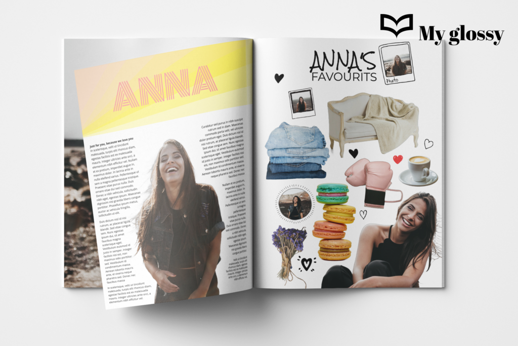 Collage maken bij My glossy