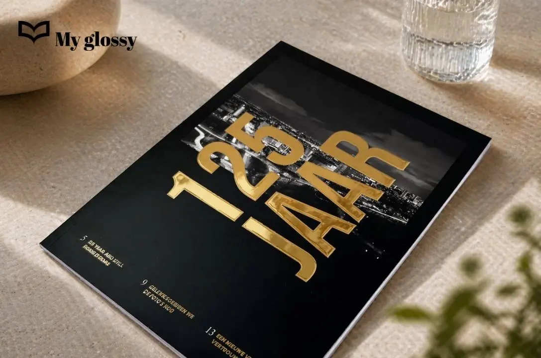 Zelf een cover ontwerpen met goudfolie