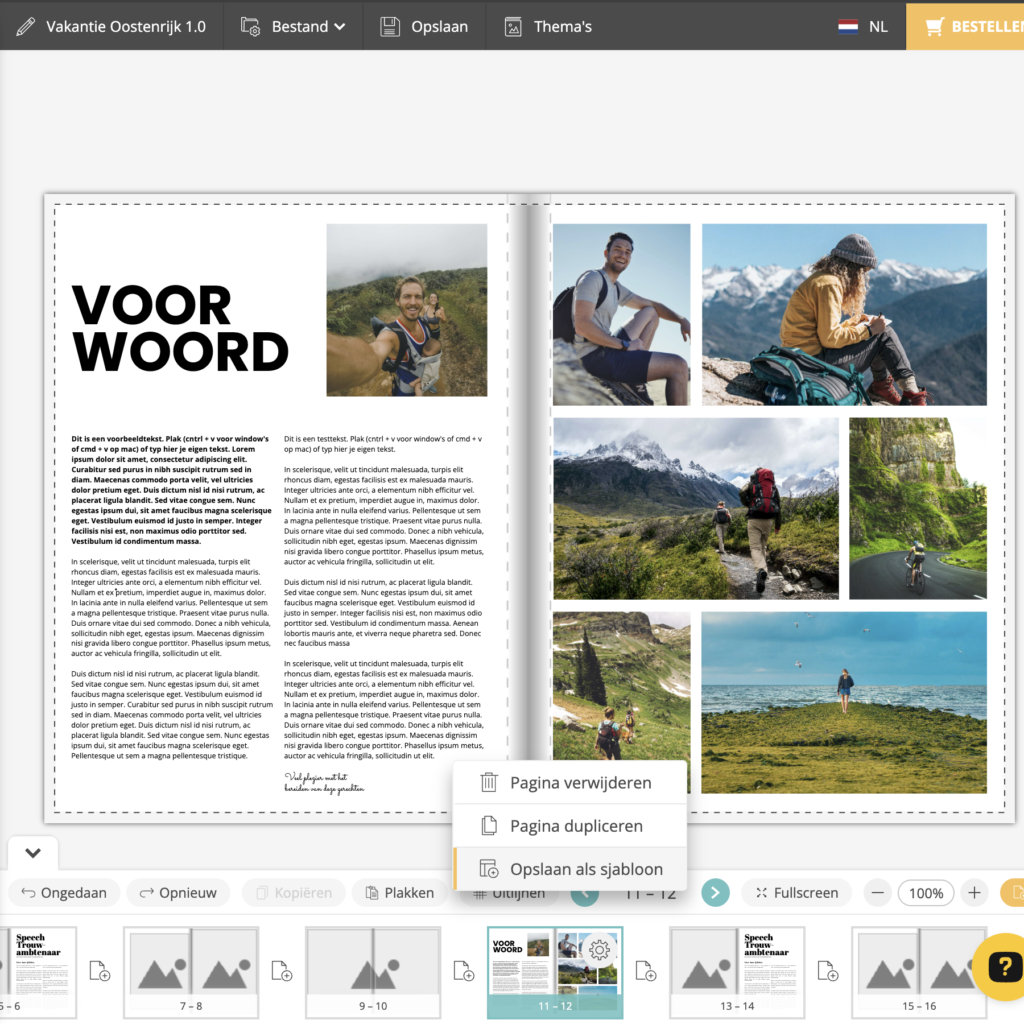 Maak een luxe magazines en boeken op Myglossy.nl.