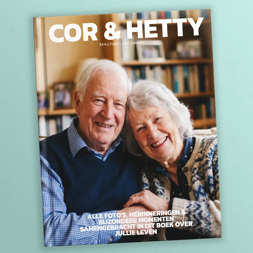 Online persoonlijke glossy of boek maken op Myglossy.nl.