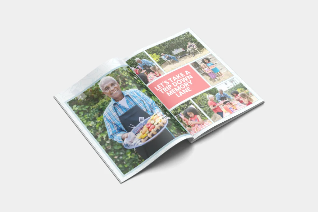 Herdenkingsboek bij My glossy maken